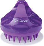 Dr. Groot Premium Scalp Cleansing Brush front view showcasing the ergonomic loop handle.