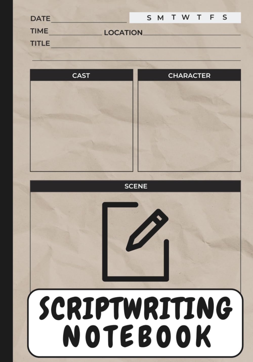 Scriptwriting Notebook: Organize Scenes, Characters, Dialogue & Story Structure | For Screenwriters, Filmmakers & Creative Writers - Image 1