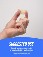 Authentic USA dietary supplement bottle for daily skeletal health maintenance