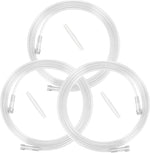 Generic 5 Foot High Flow Oxygen Tube Extension front view medical grade PVC
