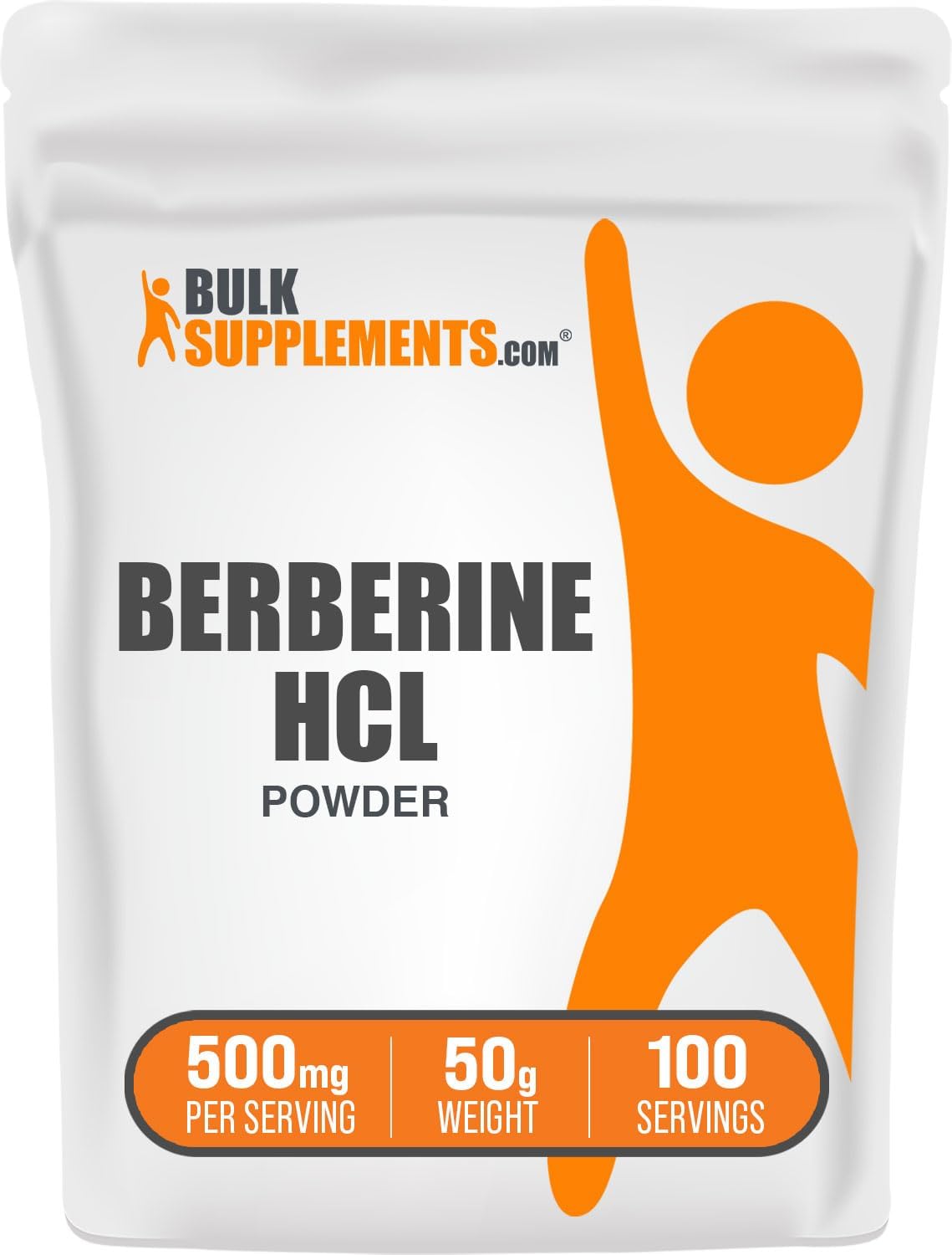 Unflavored bulk berberine powder lifestyle image with water glass