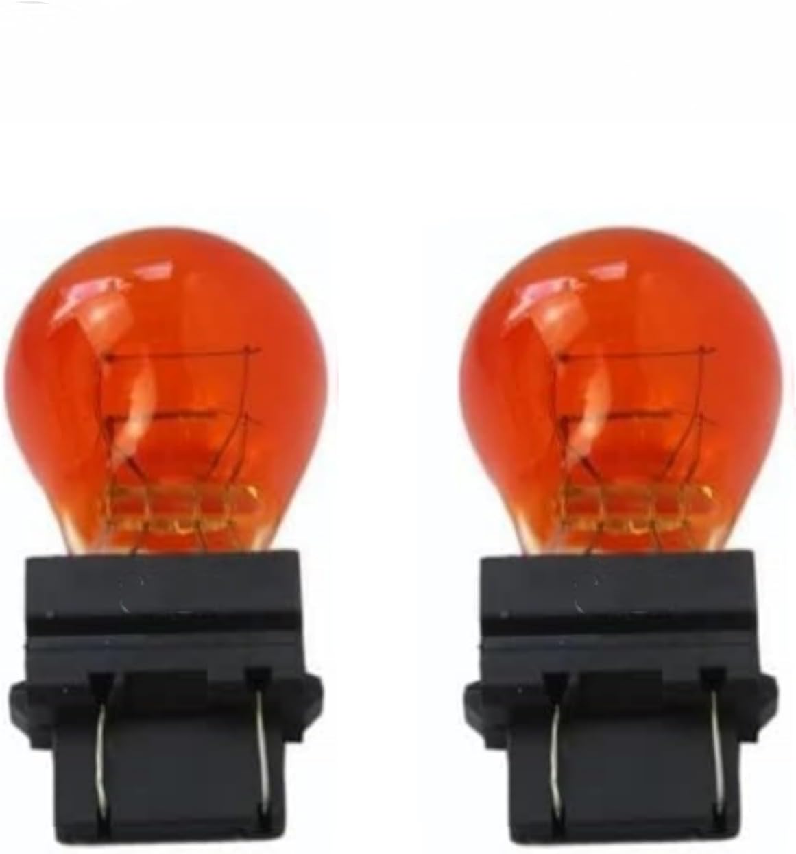 Kadiby 3457NA amber halogen bulbs front view pack of two