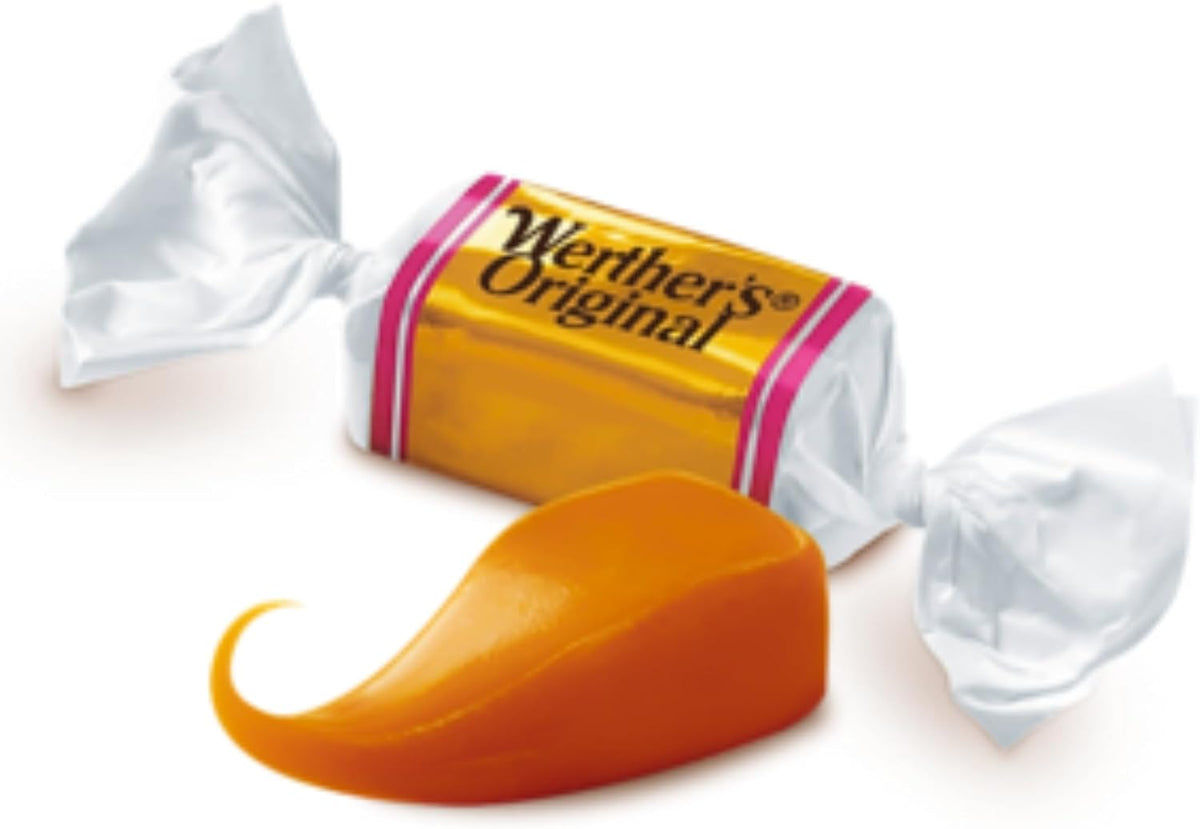 Soft buttery caramel sweets ideal for office snack jars and party favors.