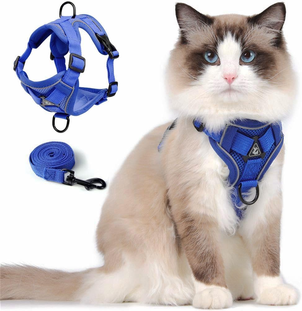 Juliyeh lightweight air mesh pet vest harness flat lay view