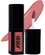 Close up of liquid lipstick precise applicator wand