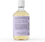 Deep Steep lavender bubble bath label and text details