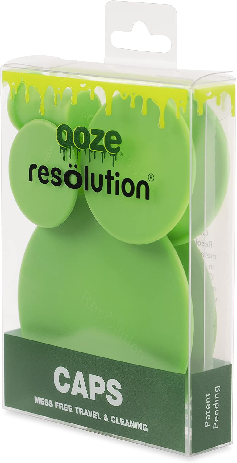 ResOlution caps demonstrating airtight seal on glass rig