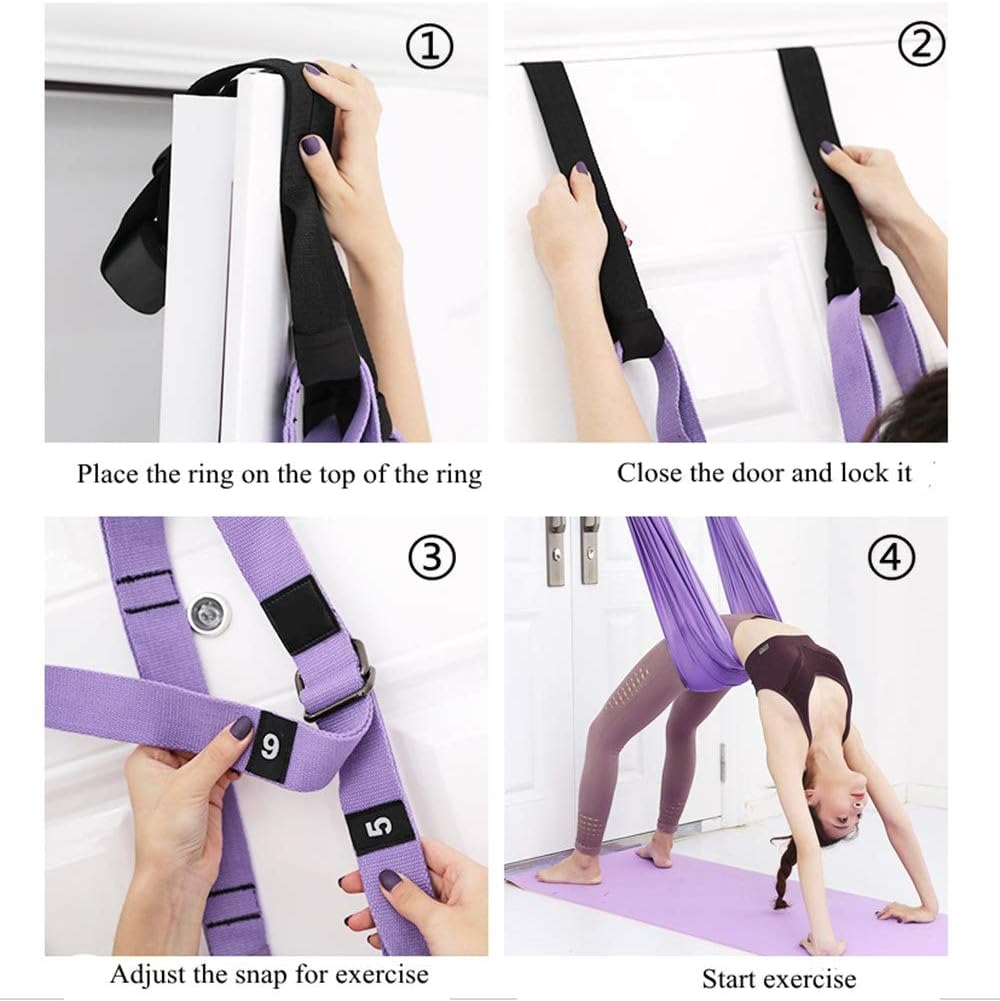 Door anchor and metal buckle mechanism on Toco Freido trainer