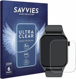 Savvies 6 pack screen protector front view packaging
