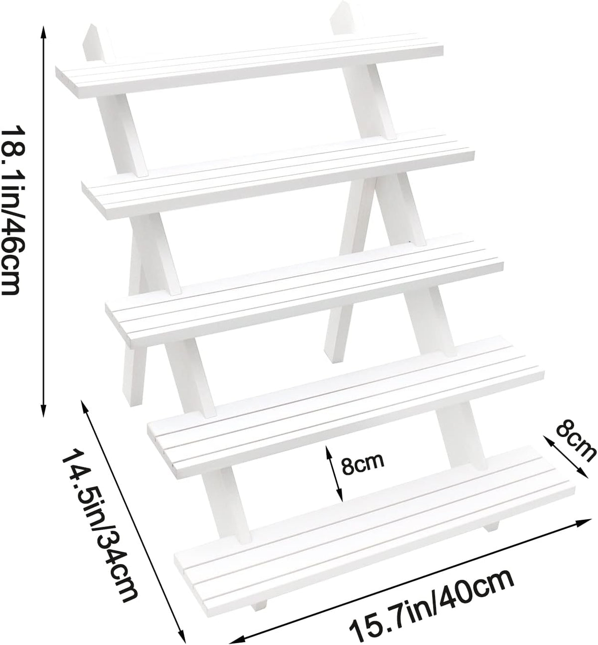 Sinyad retail display riser angled perspective