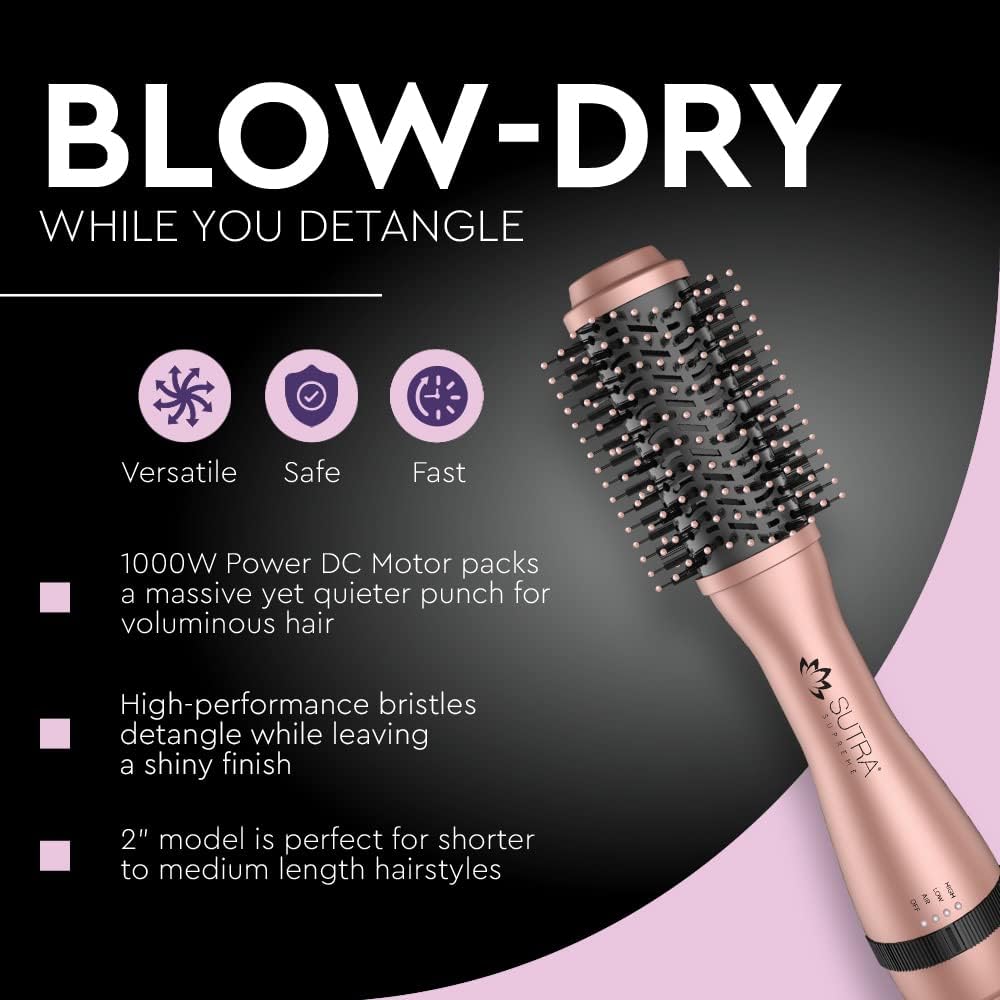 SUTRA Professional Blowout Brush packaging and product
