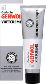 Gehwol Foot Cream 2.6 Fluid Ounces front view tube packaging