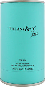 Tiffany and Love men EDT spray glass design