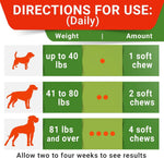 Close up of StrellaLab dog stool eating deterrent bottle