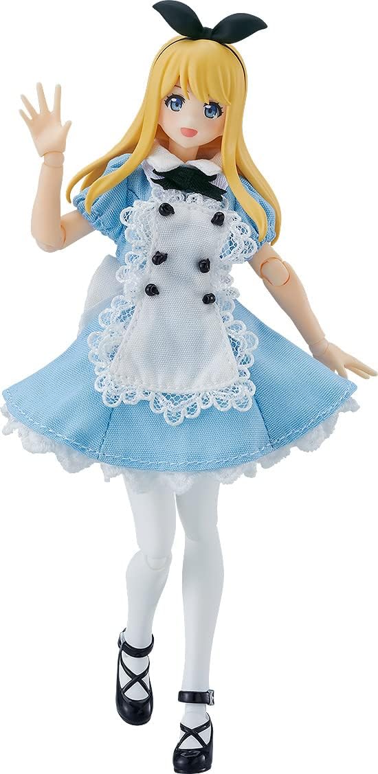 Max Factory Figma Styles Alice Dress And Apron Action Figure front view collectible figurine