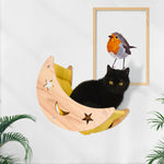 Complete moon cat bed set components