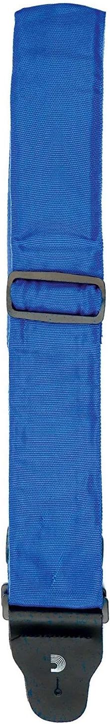 Planet Waves 3-inch wide guitar strap displayed flat