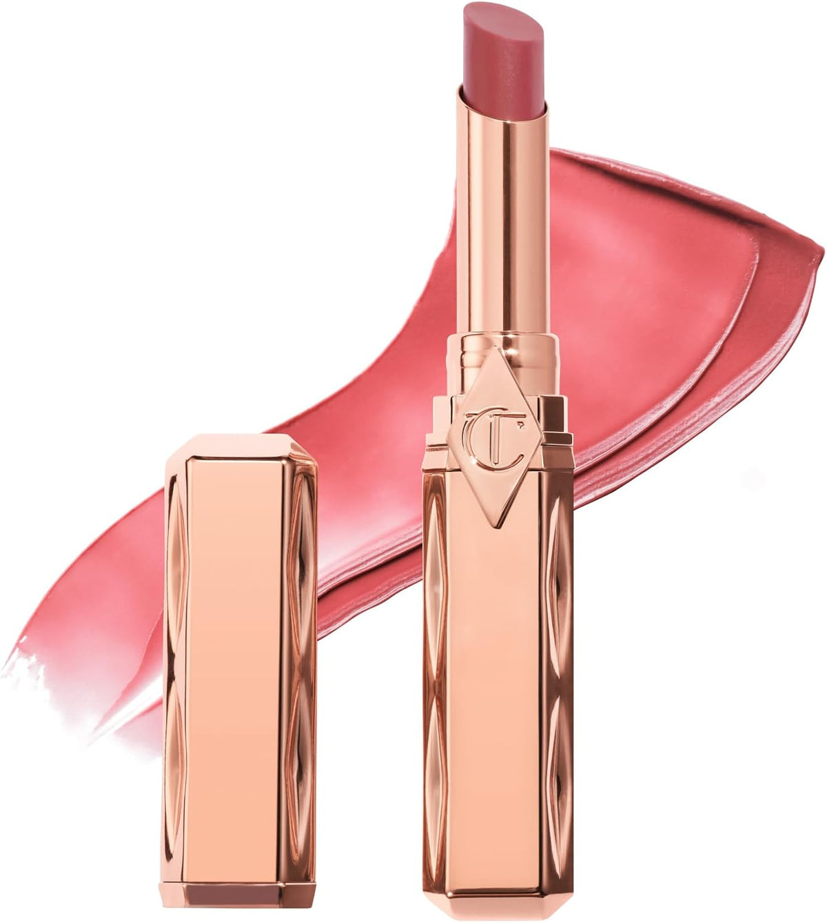 Charlotte Tilbury Pillow Talk Blush Balm Lip Tint - Long-Lasting, Buildable Sheer Tint with Peptides for Hydrated, Blushed Looking Lips - 24 HR Hydration - Image 14