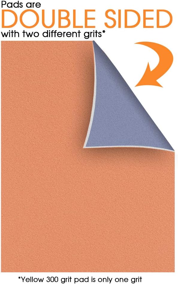 Micro-Mesh solid surface repair kit components set