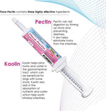 Close up of Flora-Pectin 15 cubic centimeter applicator tube