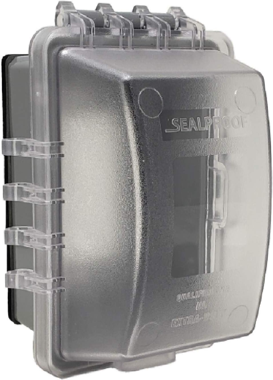 1-Gang Weatherproof In Use Outlet Cover | Horizontal/Vertical Outdoor Plug and Receptacle Protector, Lockable Bubble Cover, UL Extra Duty Compliant, 18 Configurations - Image 10