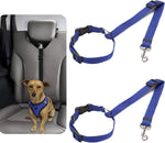 2 Pack Dog Cat Safety Seat Belt Vehicle Seatbelts Adjustable Black - Image 9