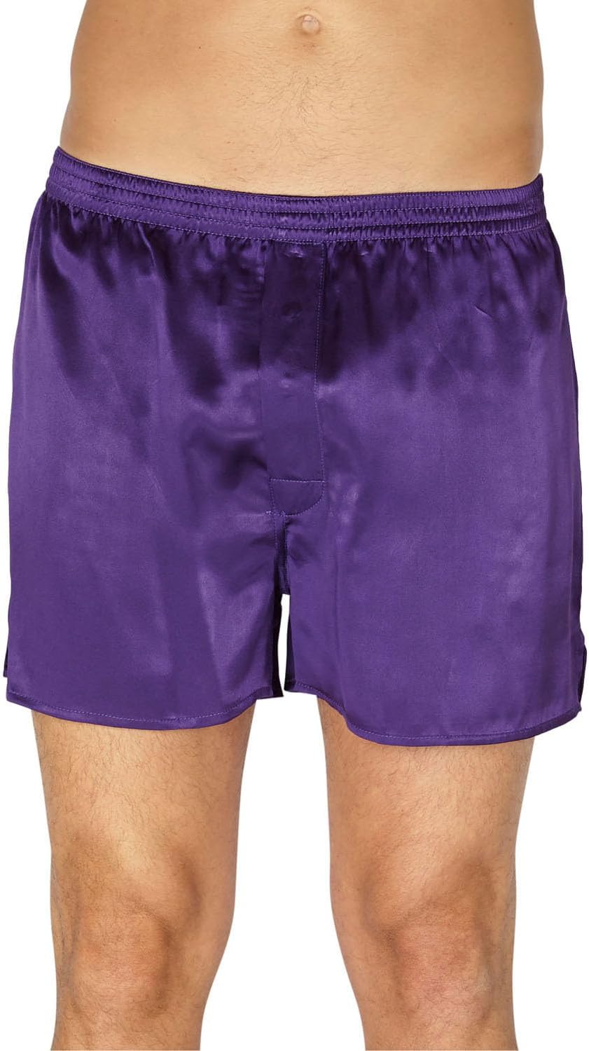 INTIMO Mens Classic Silk Boxers - Image 14