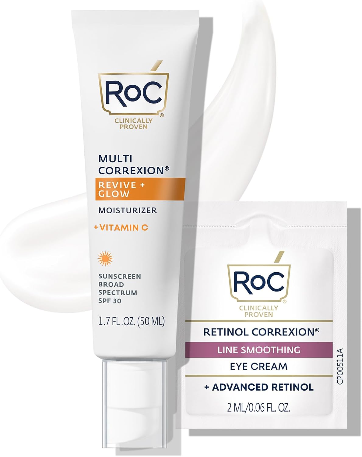 RoC Multi Correxion Revive + Glow 10% Vitamin C Moisturizer for Face, Anti-Aging Gel Cream, Instant Glow, Hypo-Allegenic, Oil-Free, 1.7 Ounces (Packaging May Vary - Image 10