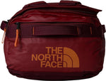 The North Face Base Camp Voyager Duffel side profile with straps