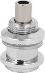 Aexit metal lifting fixed code glass clip front view silver hardware