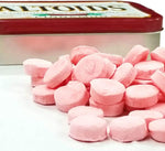 Wrigleys Altoids spicy cinnamon flavor refreshing candies packaging detail