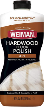 Weiman Wood Floor Polish and Restorer 32 Ounce (2 Pack) - High-Traffic Hardwood Floor, Natural Shine, Removes Scratches, Leaves Protective Layer - Image 10