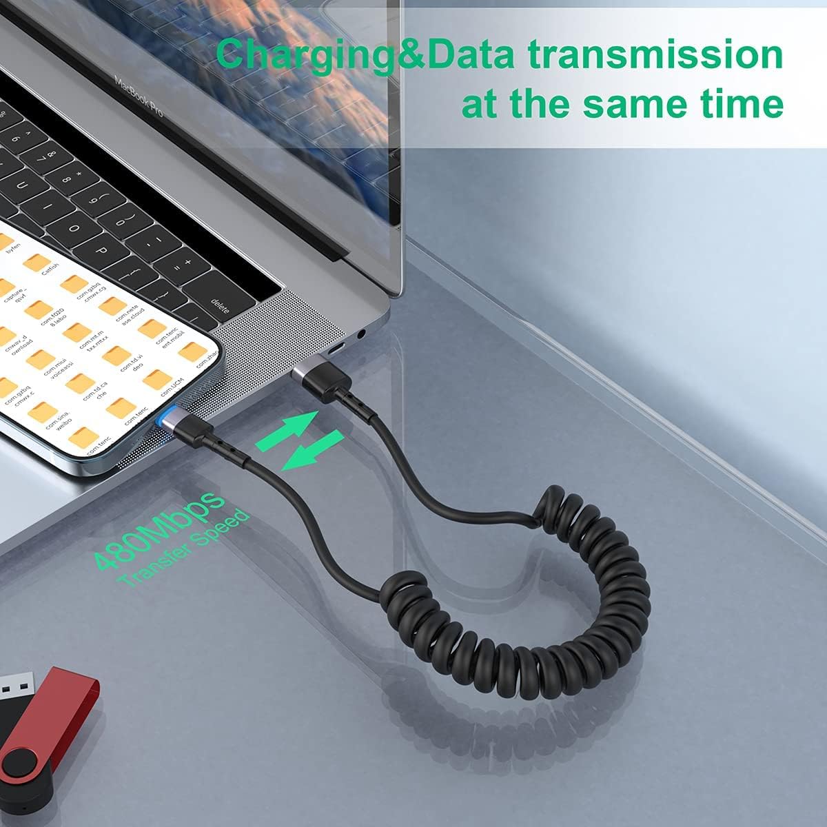 Mtakyi fast charging cable plug closeup