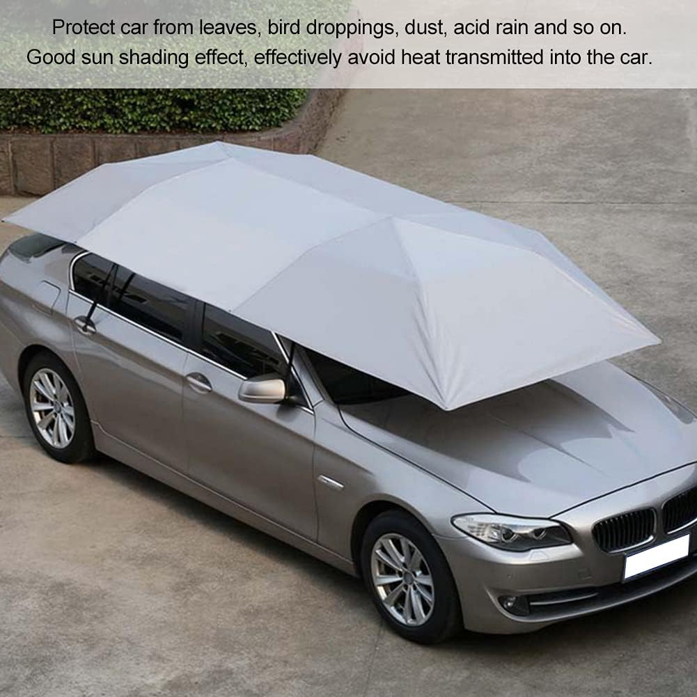 Luqeeg car sunshade umbrella folded size