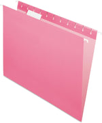 Pendaflex Recycled Hanging Folders, Letter Size, Red, 1/5 Cut, 25/BX (81608) - Image 15