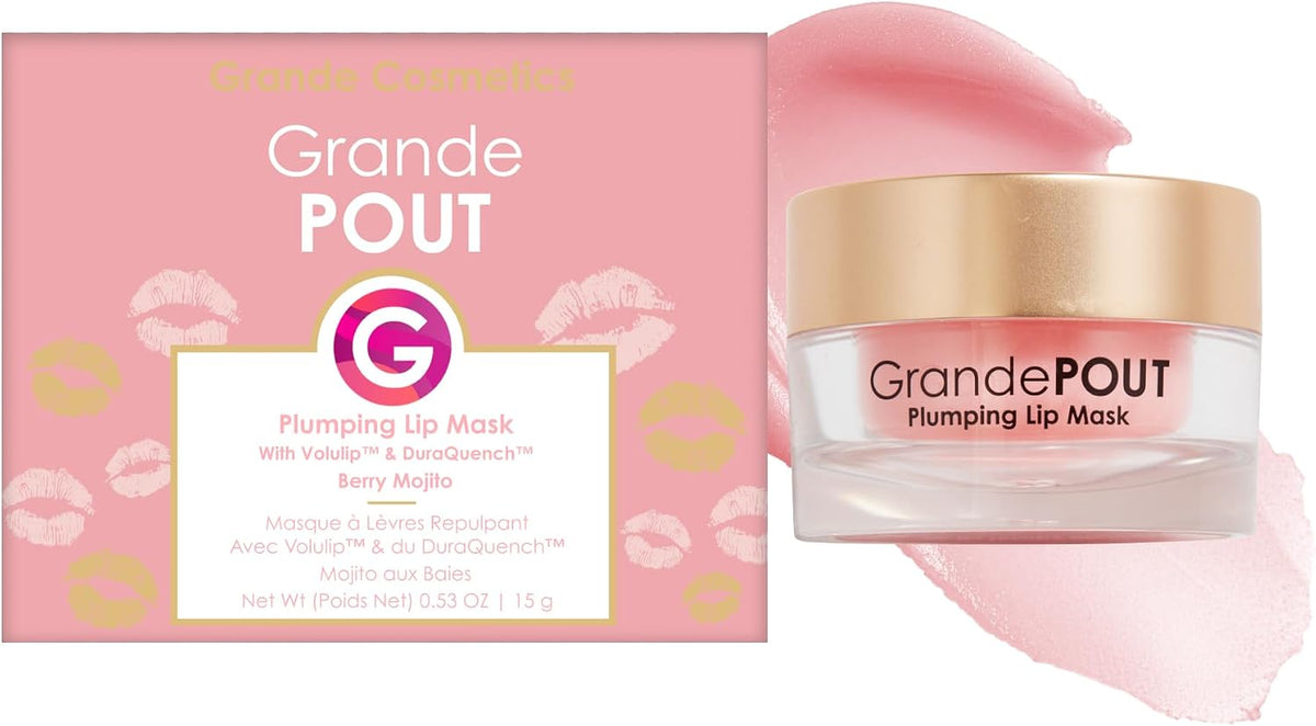 Grande Cosmetics GrandePOUT Plumping Lip Mask front view authentic USA import