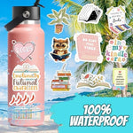 Variety of book lover sticker designs for Kindle