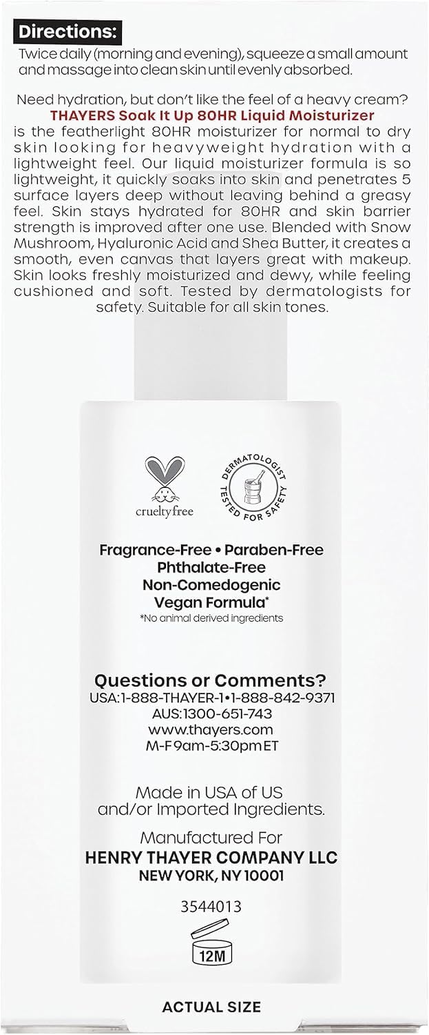 THAYERS Soak It Up Moisturizer, 2.5 Oz - Image 5