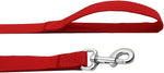 Durable nylon pet walking leash for large dogs showing the comfortable hand loop.