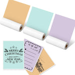 Phomemo adhesive thermal sticker paper front view packaging