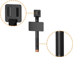 Comica wireless mic adapter showing detachable mic flag