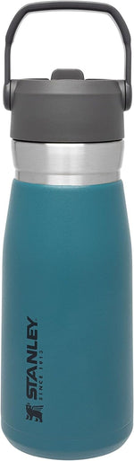 Stanley IceFlow Flip Straw Water Bottle 17 oz | Built-In Straw for Travel and Sports | Lightweight and Leak Resistant | Insulated Stainless Steel | BPA-Free | Charcoal - Image 13