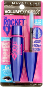 Authentic Maybelline The Rocket mascara packaging details