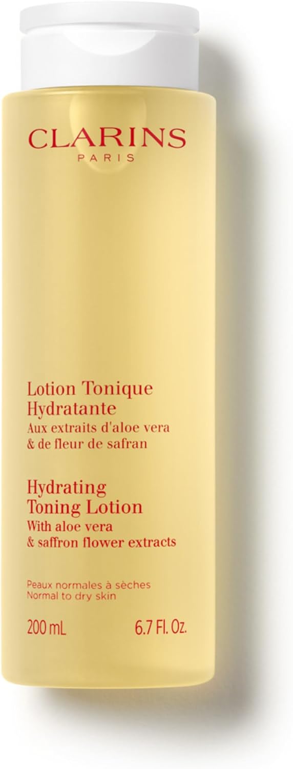 Clarins Hydrating Toning Lotion front view bottle packaging