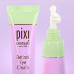 Texture of Pixi Beauty Retinol Eye Cream on skin