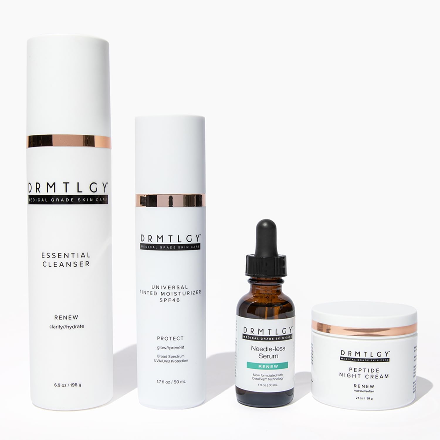 DRMTLGY Hydration Superstars Kit 4-piece set for anti-aging and moisture