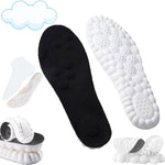 Konenbra 4D Cloud Technology Insoles front view showing black mesh fabric.