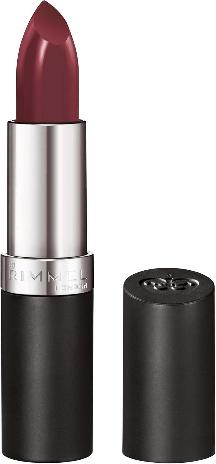 Rimmel Lasting Finish Lipstick - Up to 8 Hours of Intense Lip Color with Color Protect Technology and Exclusive Black Diamond Complex - 066 Heather Shimmer, .14oz - Image 12