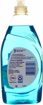 Dawn original blue dish soap bottle label