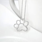 Authentic ONEFINITY pet lover silver jewelry showcasing lobster claw clasp closure